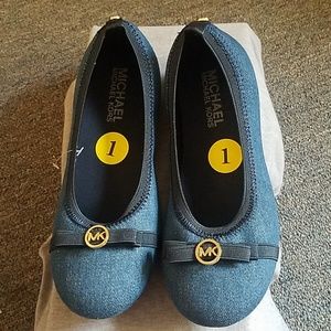 Girls Denim Michael Kors Shoes